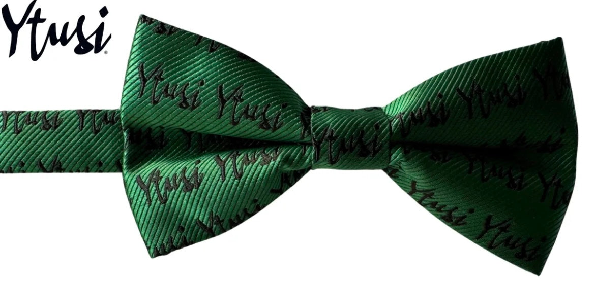 MONOGRAM BOW TIE