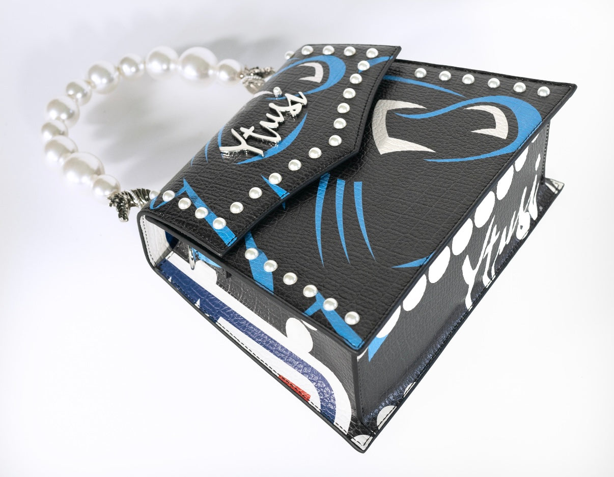 PEARLA HANDBAG | CAROLINA PANTHERS