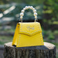 PEARLA HANDBAG | YELLOW