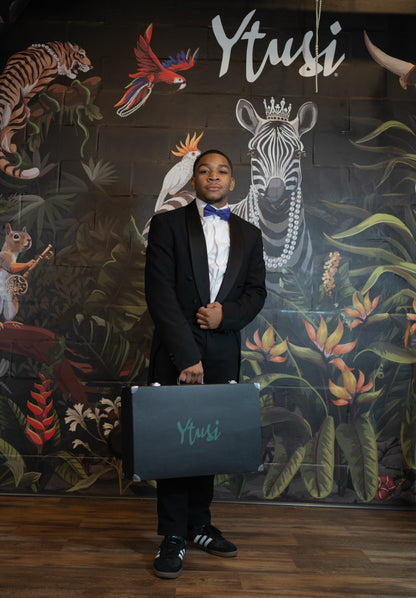 YTUSI® Monogram Bow Tie