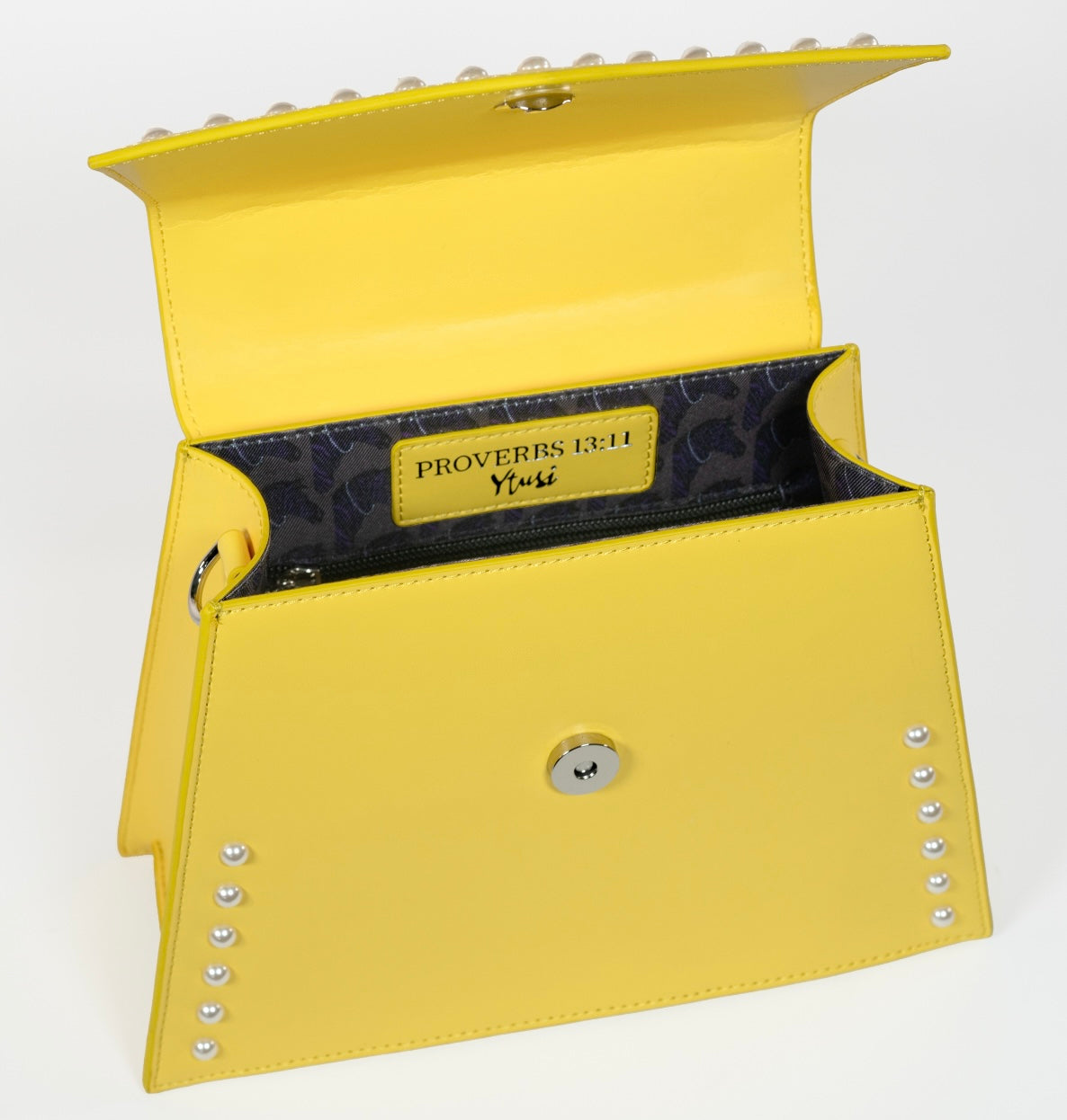 PEARLA HANDBAG | YELLOW