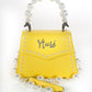PEARLA HANDBAG | YELLOW