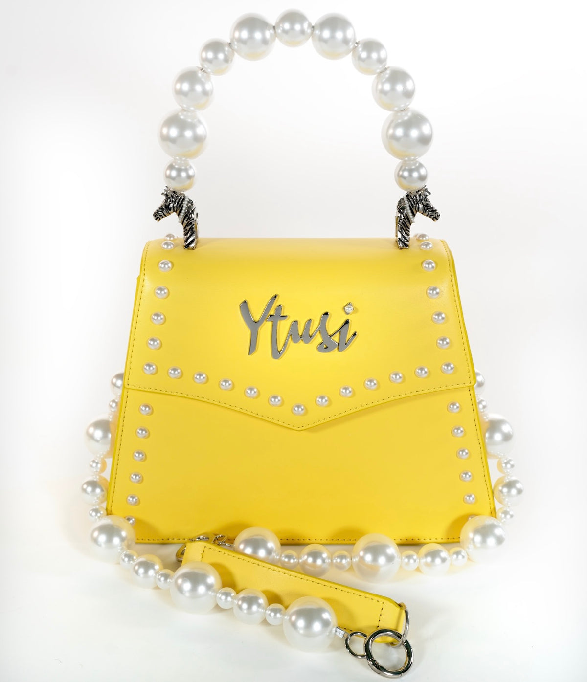 PEARLA HANDBAG | YELLOW