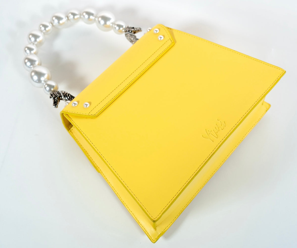 PEARLA HANDBAG | YELLOW