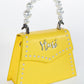 PEARLA HANDBAG | YELLOW
