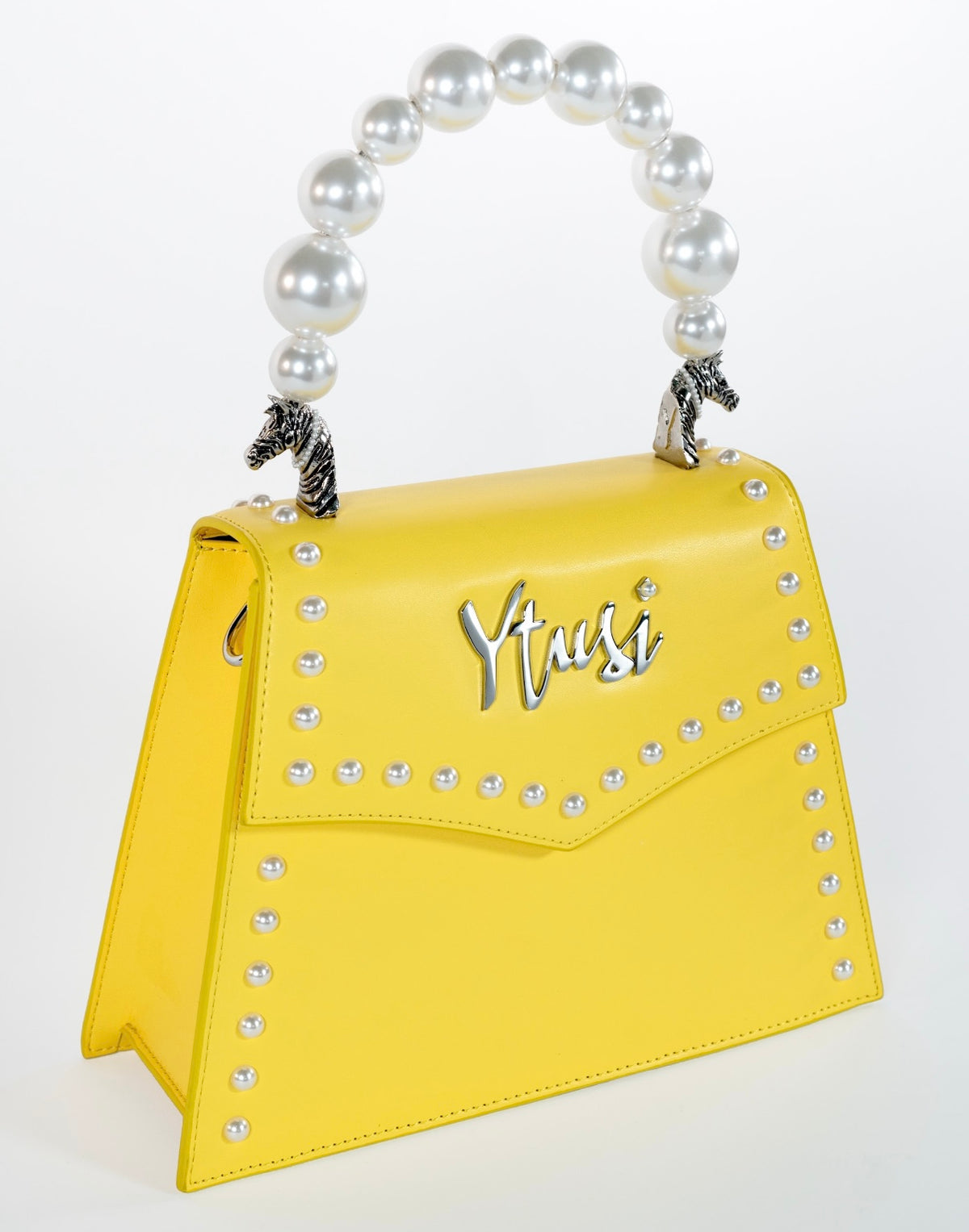 PEARLA HANDBAG | YELLOW