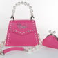 PEARLA HANDBAG | PINK