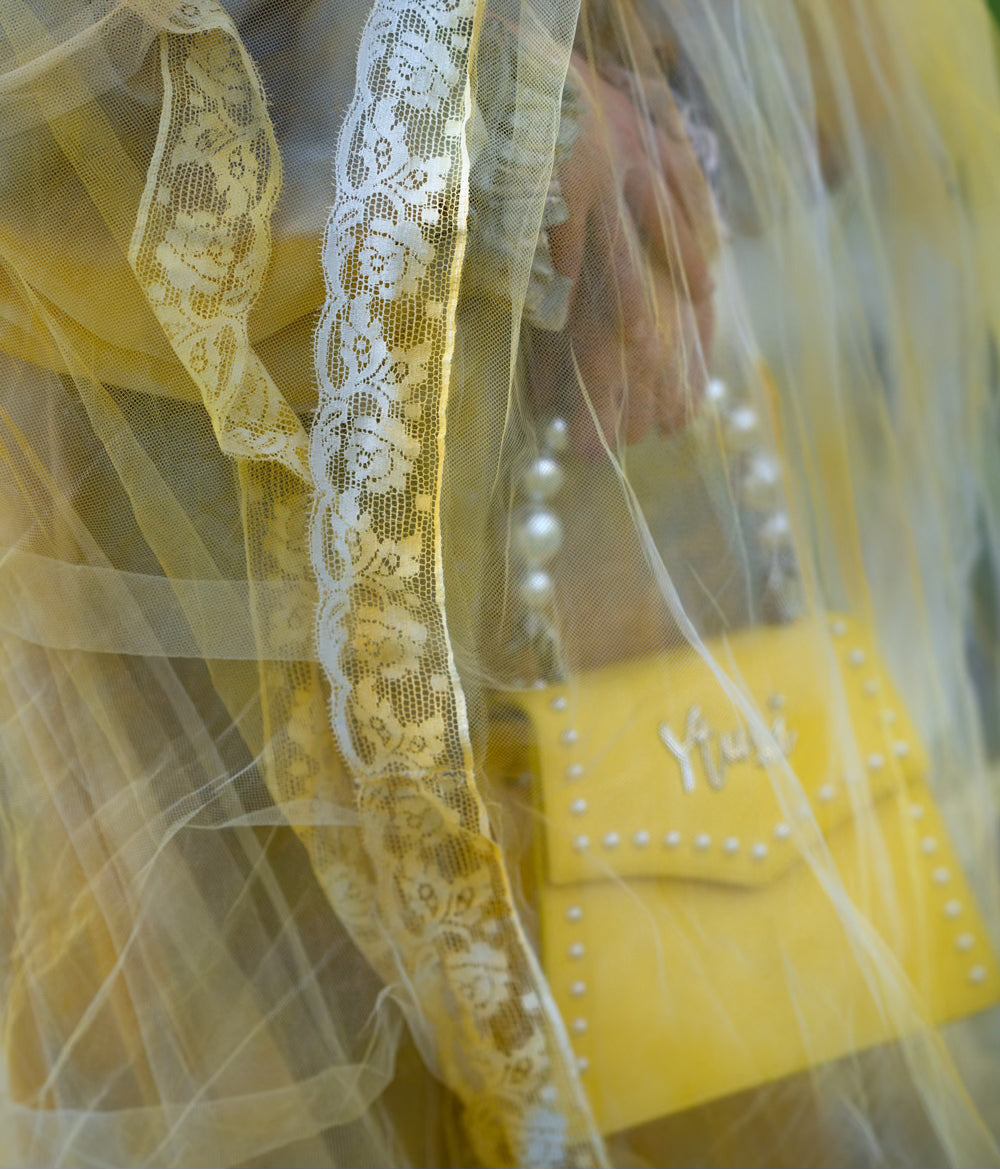 PEARLA HANDBAG | YELLOW