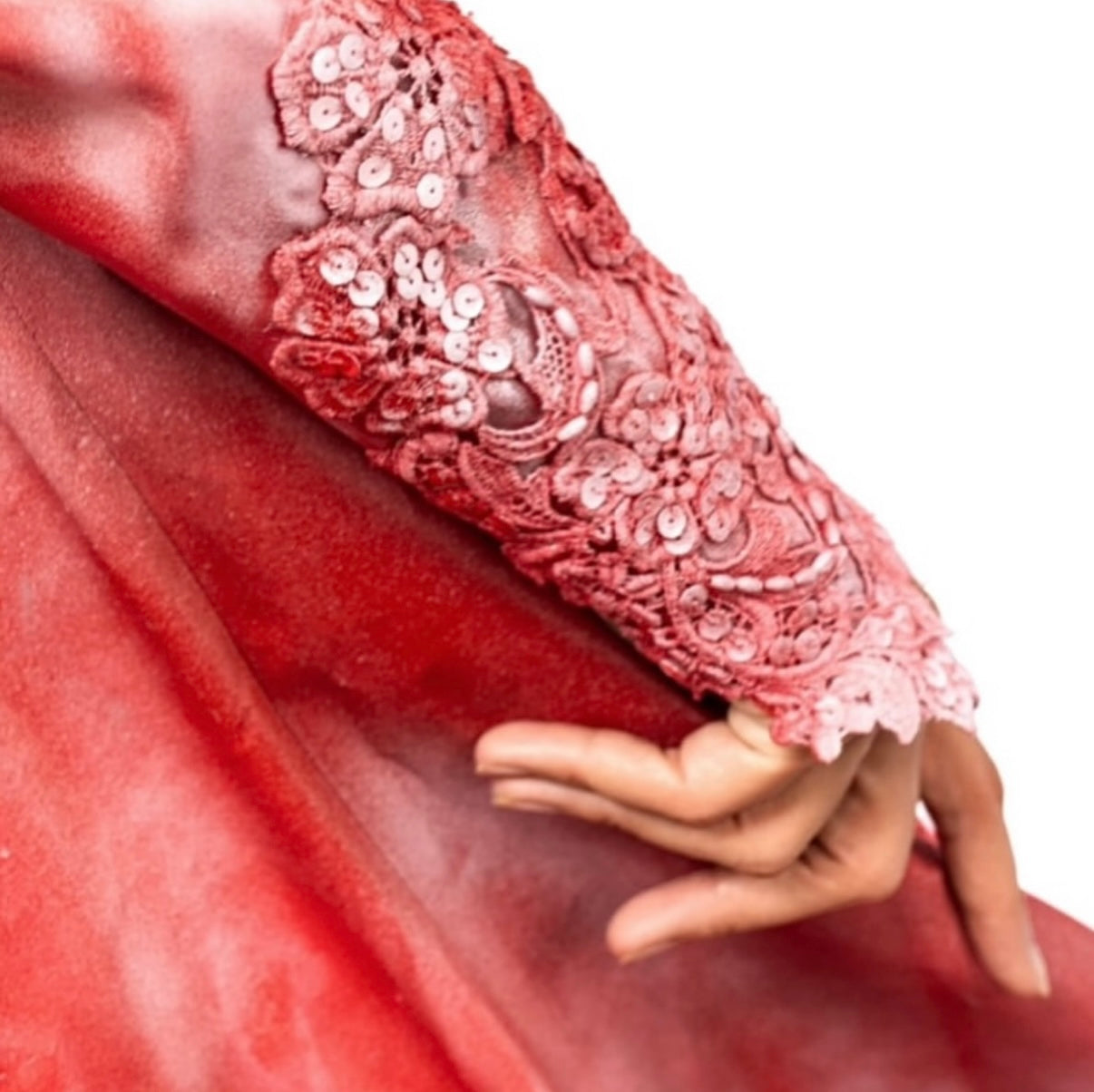 RED CELEBRATION GOWN