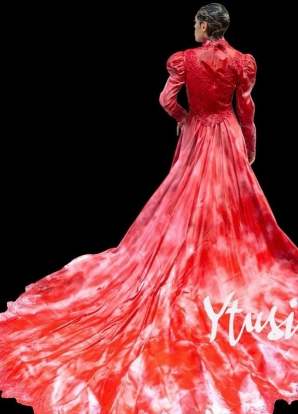 RED CELEBRATION GOWN