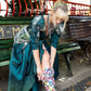 ART WEAR GOWN | GREEN IVY