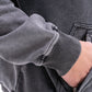DISTRESSED HOODIE | GRAY