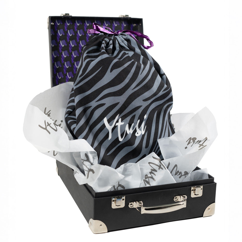 PEARLA HANDBAG | BLACK FLOWER, BLACK HANDLE
